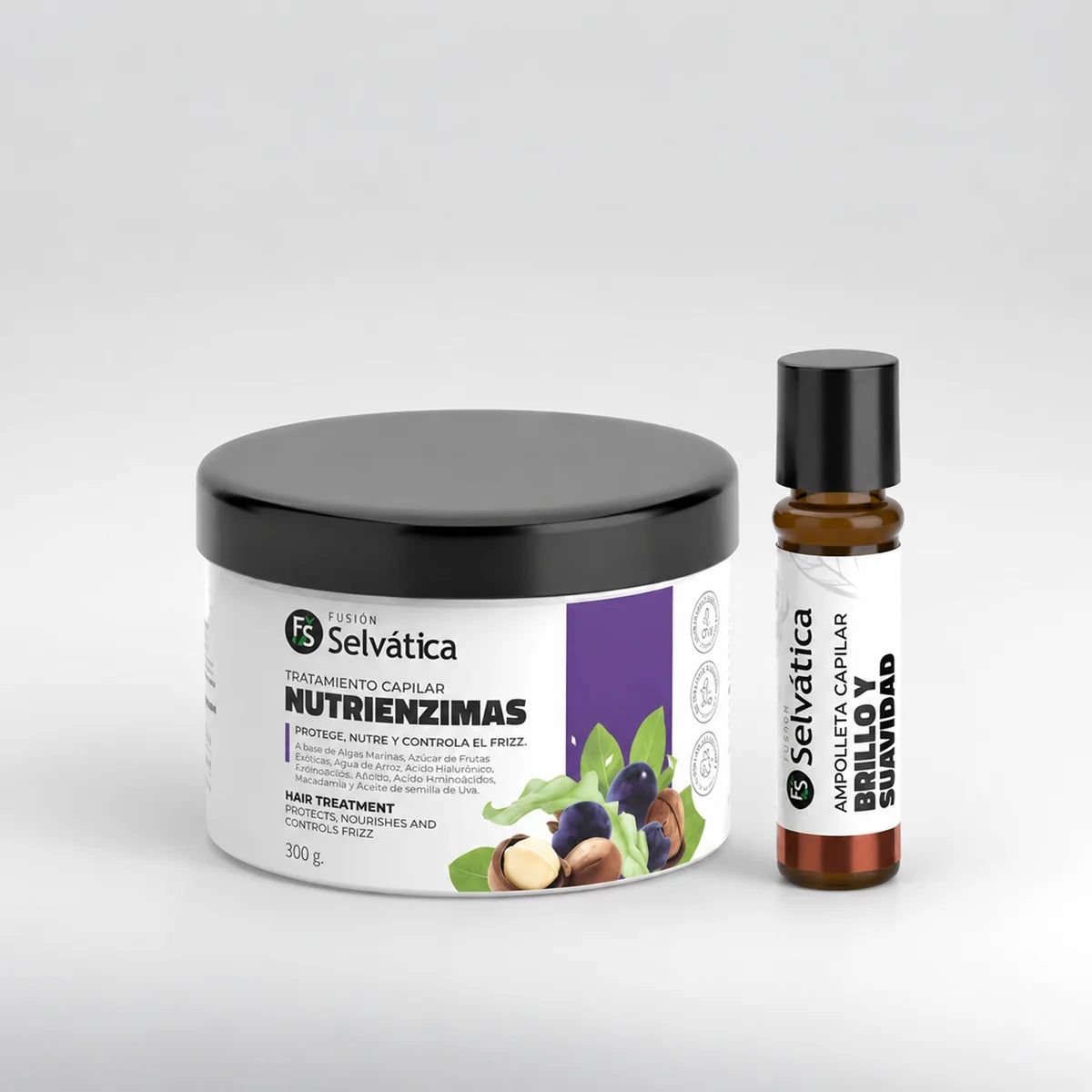 Dúo capilar Adiós Frizz presentación de 300 ml