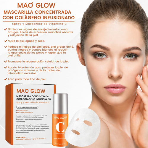 COLAGENO MASCARILLA VITAMINA C CONCENTRADO