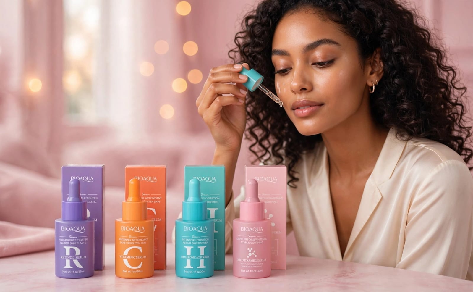 Kit X4 Sérum Bioaqua Lujo